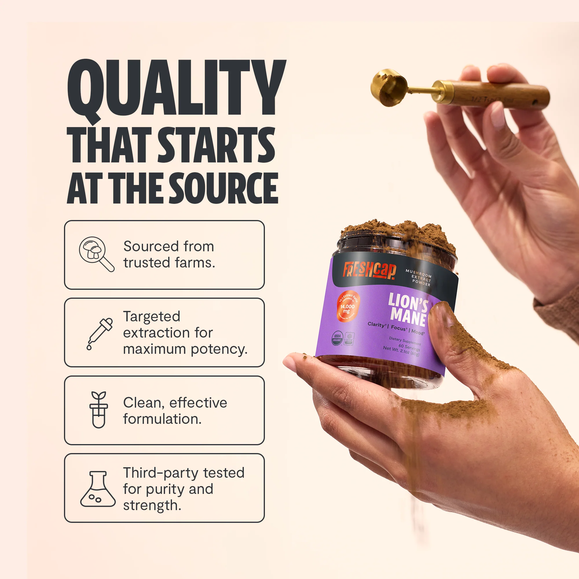 Organic Lion’s Mane Mushroom Powder - Image 3