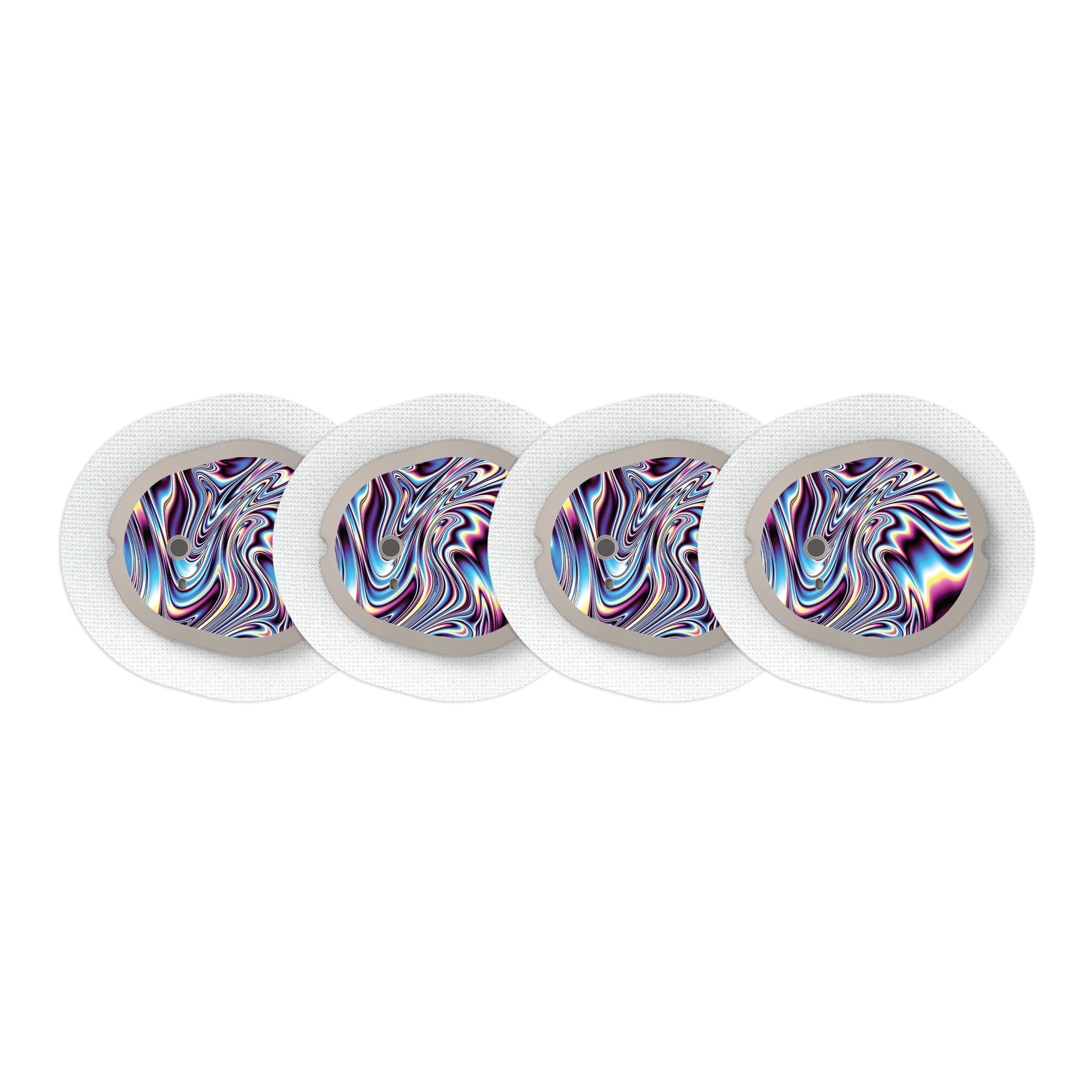 Liquid Metal Sticker Designed for the DEXCOM G7 and Stelo Transmitter