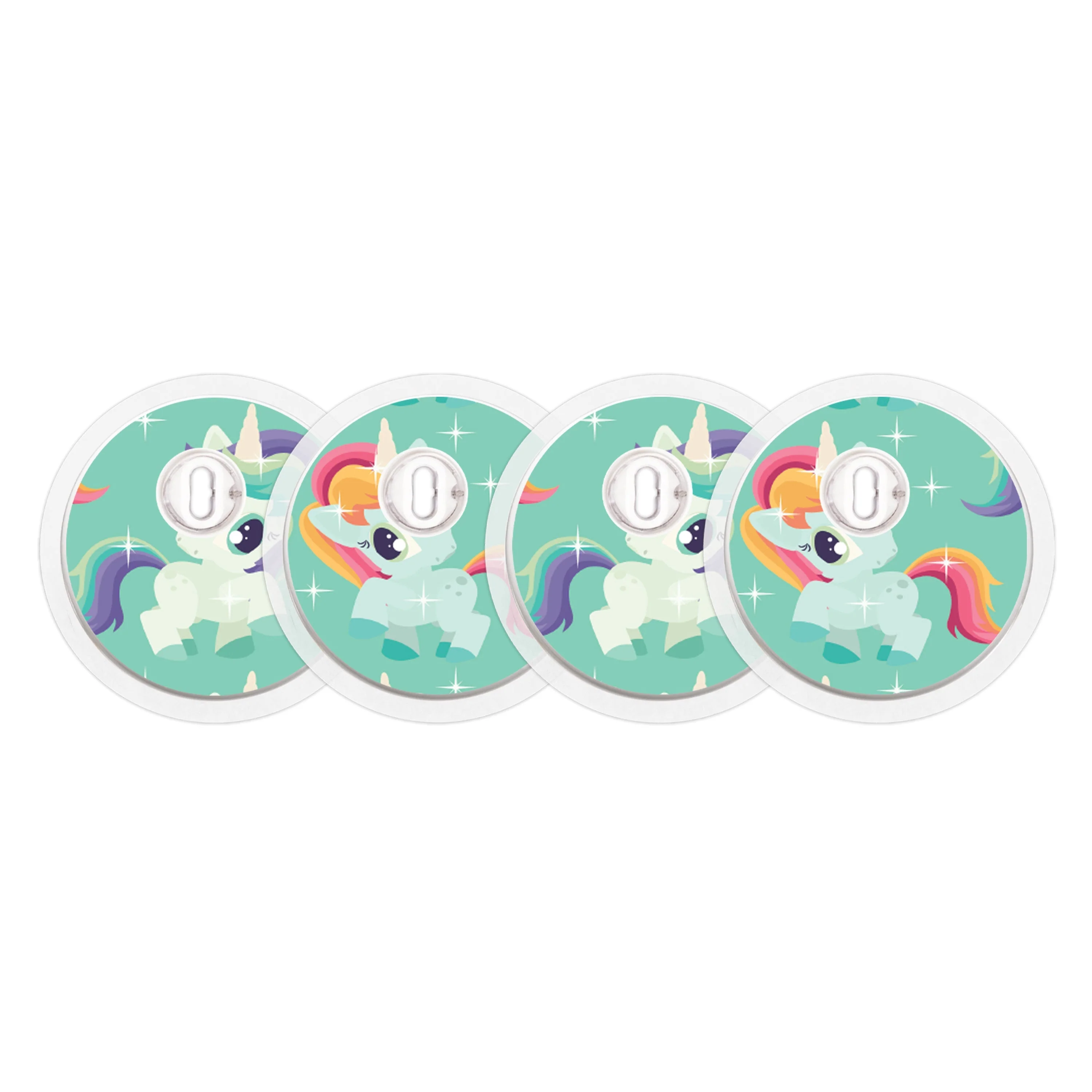 Little Ponies Sticker Designed for the FreeStyle Libre 3 Plus & Lingo  Sensor - Image 2