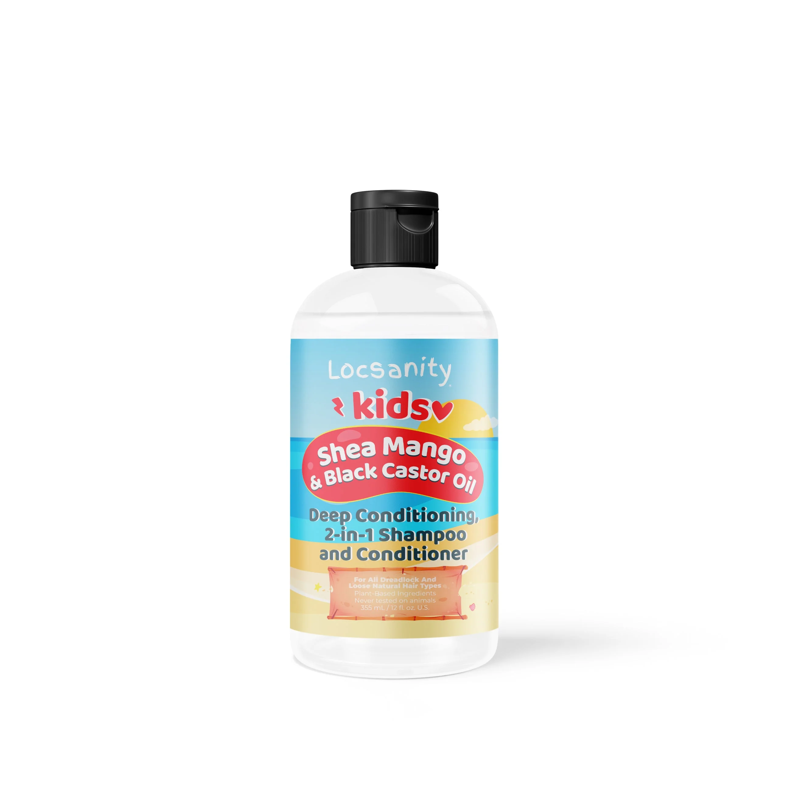 Locsanity Kids Shea Mango & Black Castor Oil Loccare/Haircare Bundle - Image 5