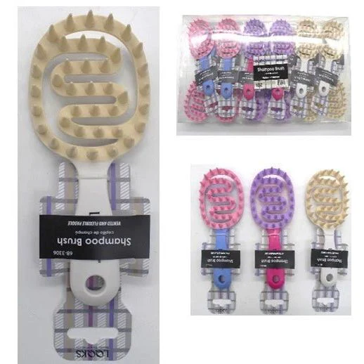Looks Vented Flexible Shampoo Brush