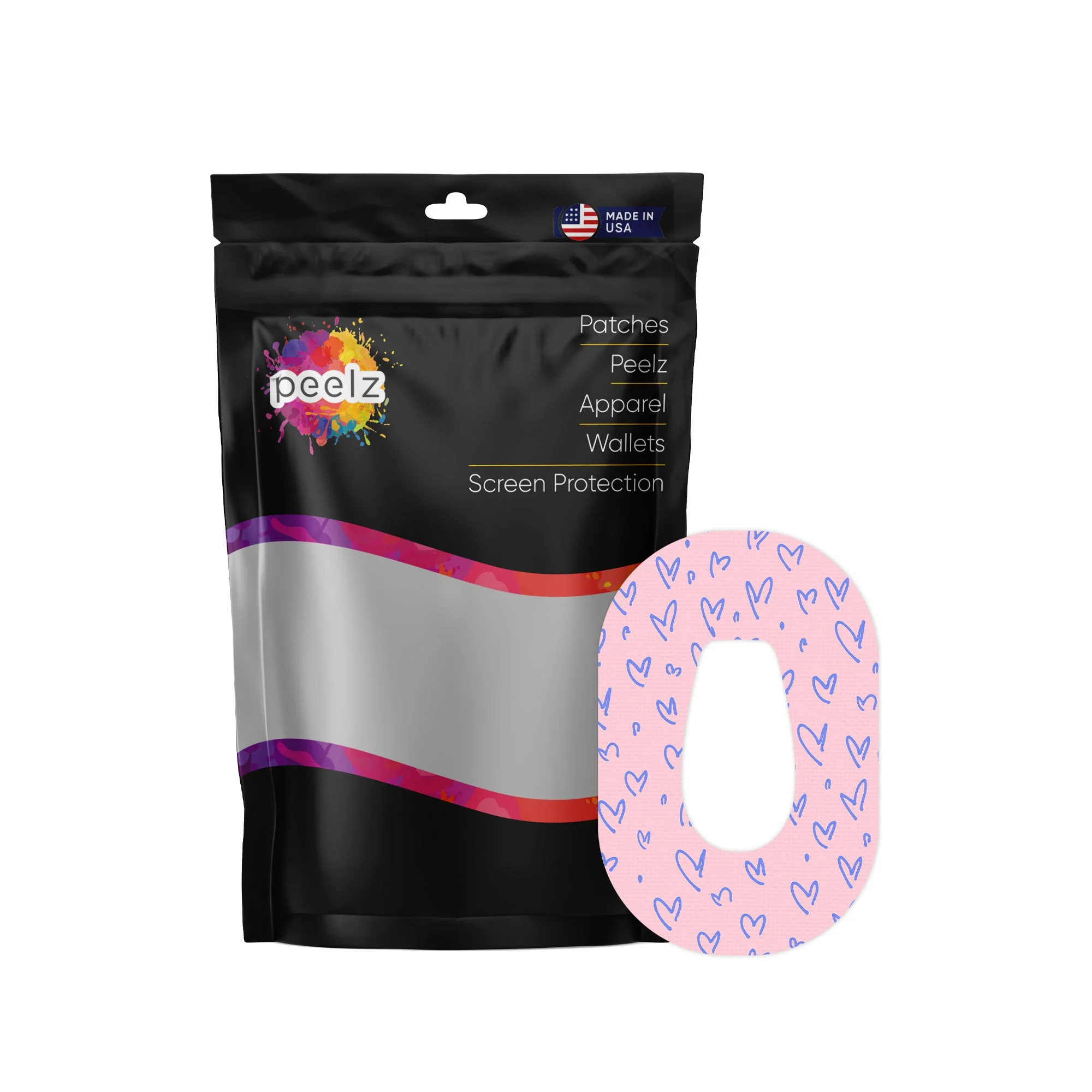 Love Language Dexcom G6 Patch Tape - Pump Peelz - Image 3