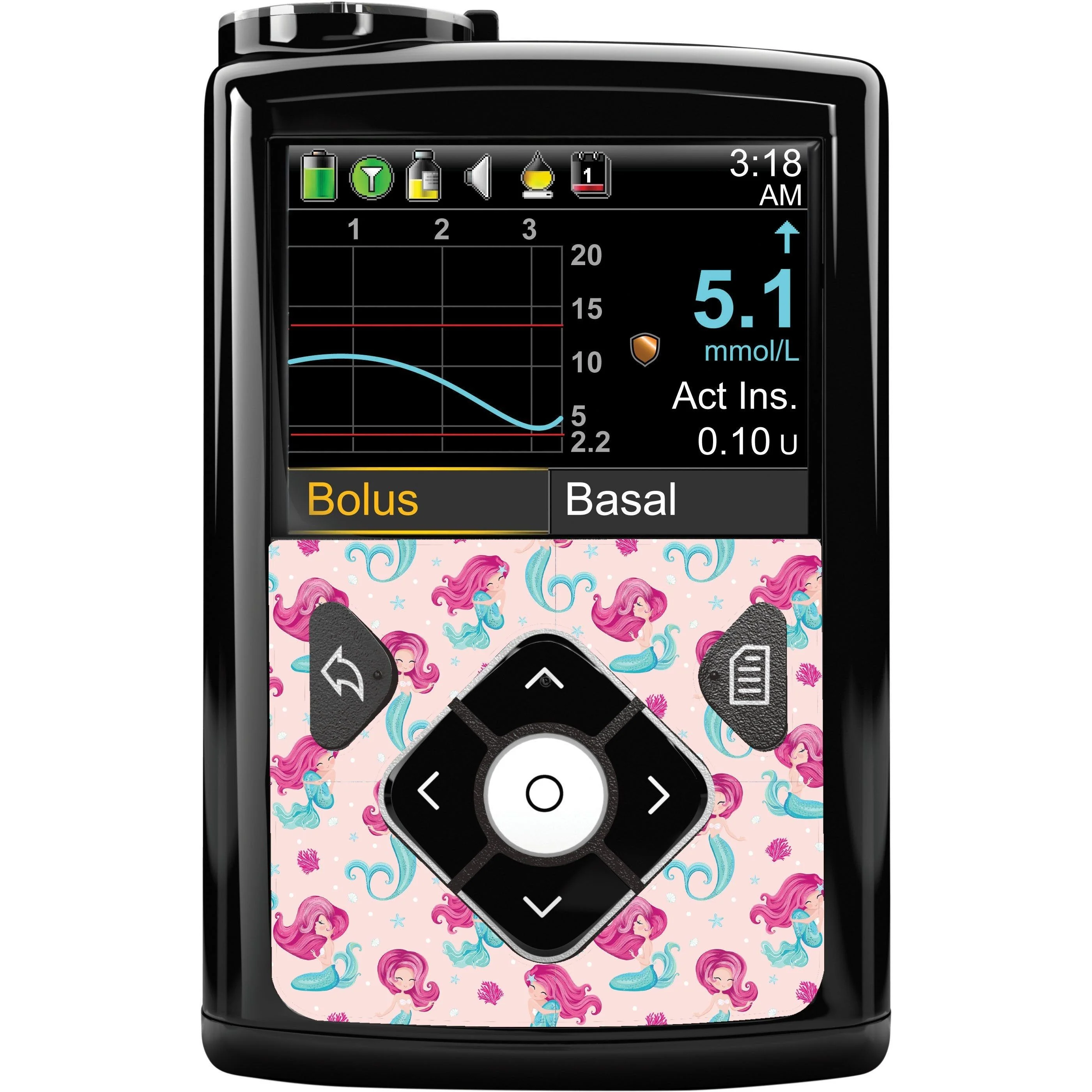 Lovely Mermaids Sticker for Medtronic MiniMed 770G & 780G