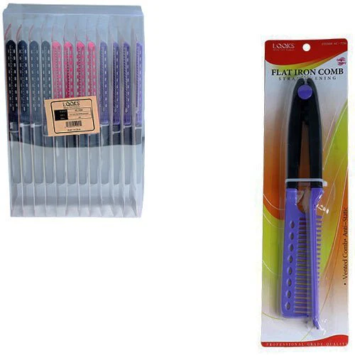 LQQKS FLAT IRON COMB
