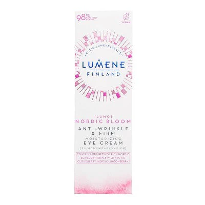 Lumene Nordic Bloom Anti-Wrinkle Firm Moisturizing Eye Cream 0.5 fl oz - New - Image 2