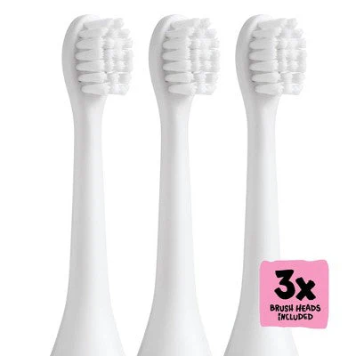 Made by Dentists Kids; Rechargeable Electric Toothbrush with 2 Replacement Toothbrush Heads Cheetah - New - Image 7