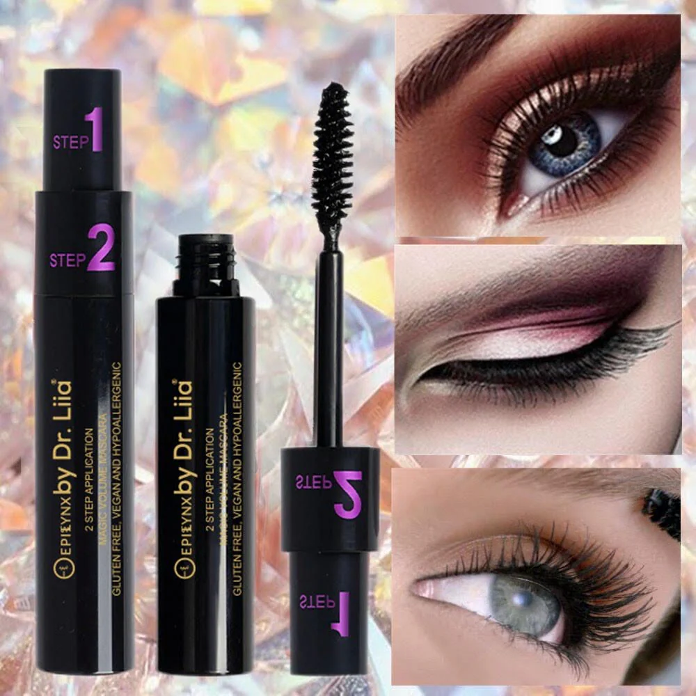 Magic Lengthening & Volumizing Mascara – Vegan, Gluten-Free, Smudge-Resistant - Image 4