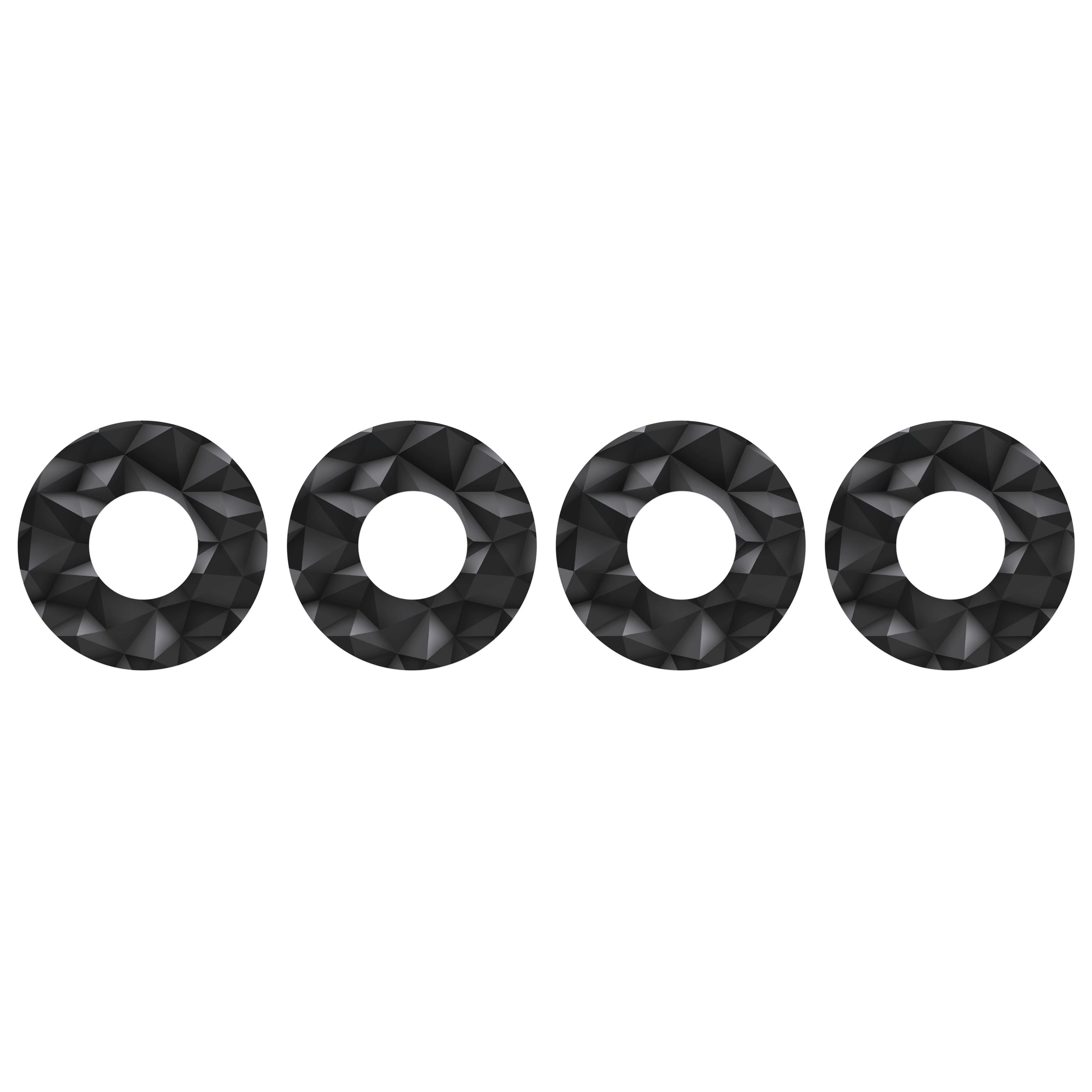 Matte Geometric Patch  Tape Designed for the FreeStyle Libre 2 - Image 2