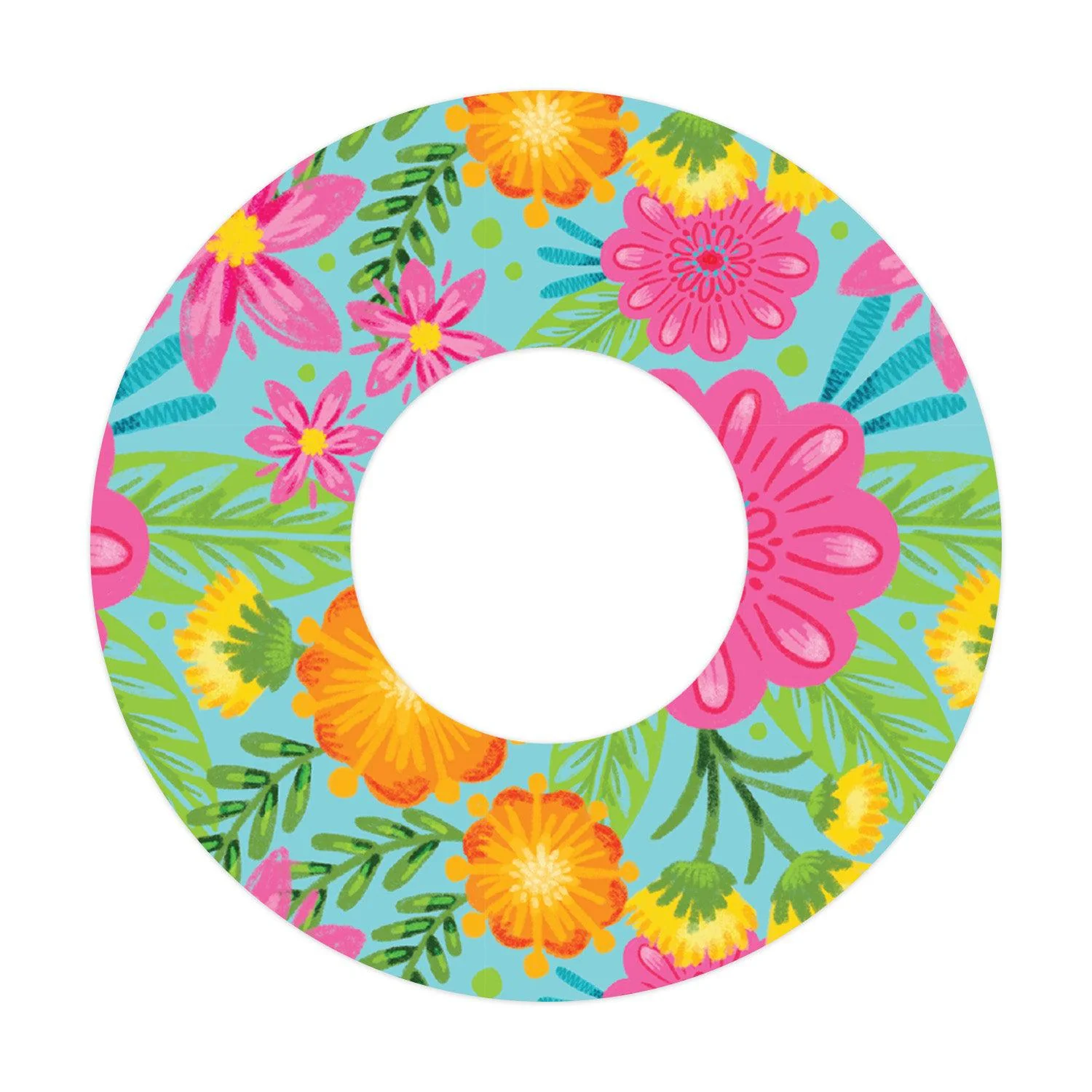 May Flowers for Patch Freestyle Libre and Universal Infusion Set Tape