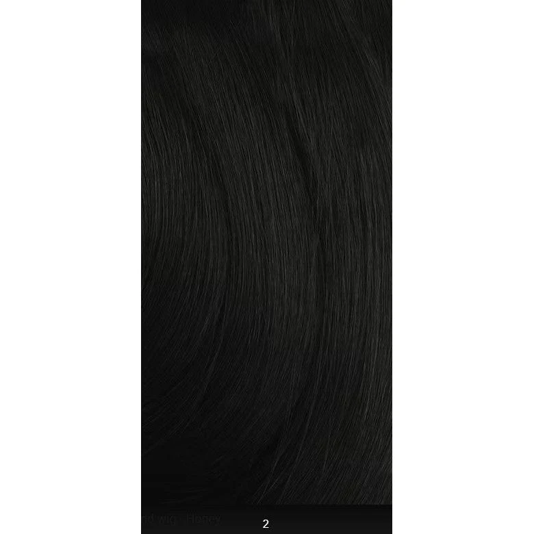 Mayde Beauty Mocha Human Hair Blend Wig -HONEY - Image 9
