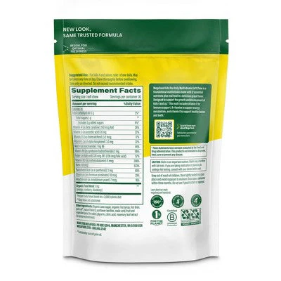 MegaFood Kids Multivitamin Grape 30ct - New - Image 2
