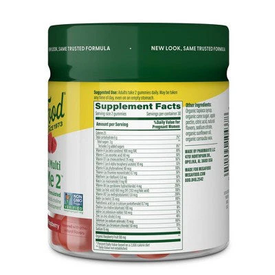 MegaFood Prenatal Gummy Vitamins 60ct - New - Image 2