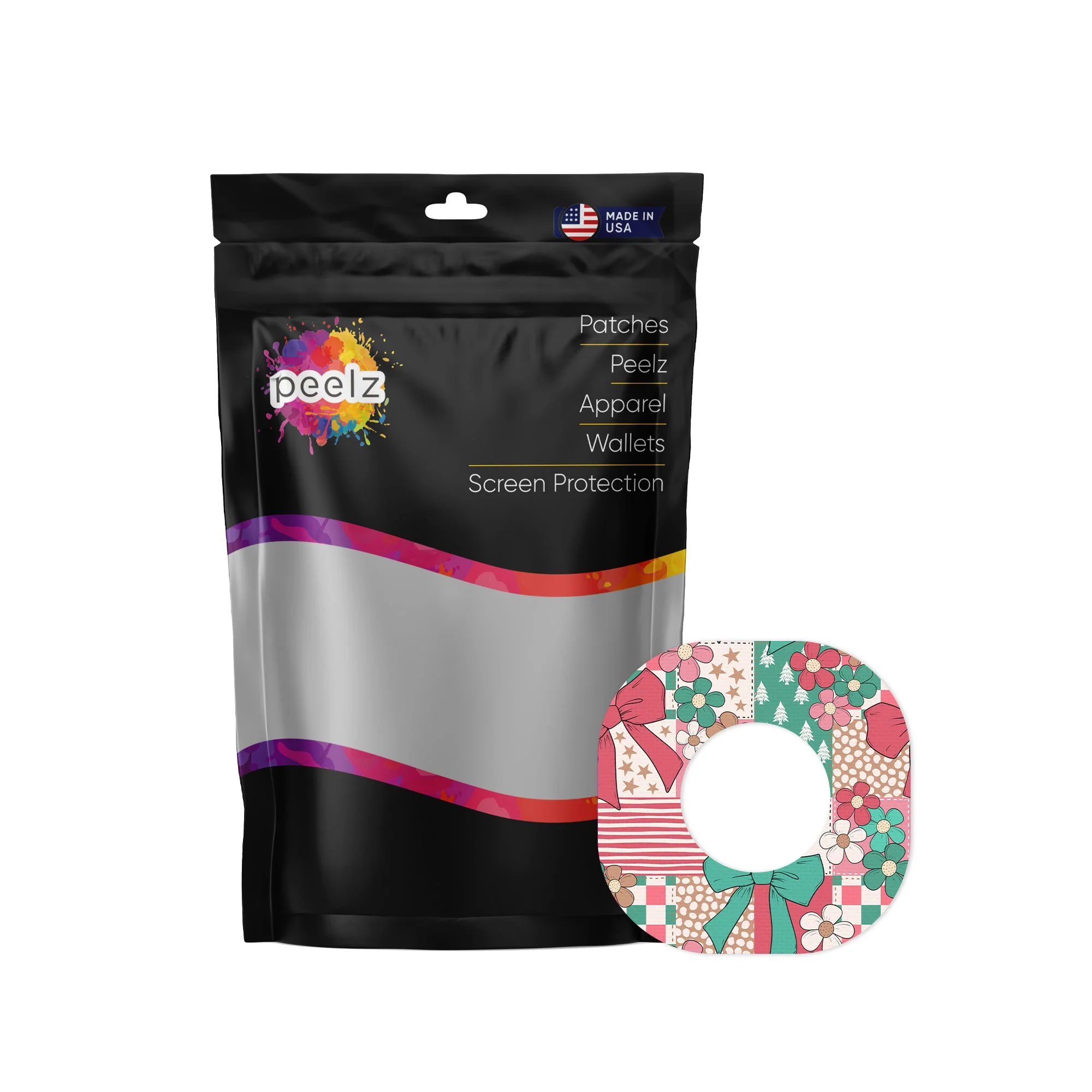 Merry Coquette Dexcom G7 and Stelo Patch Tape - Pump Peelz - Image 3
