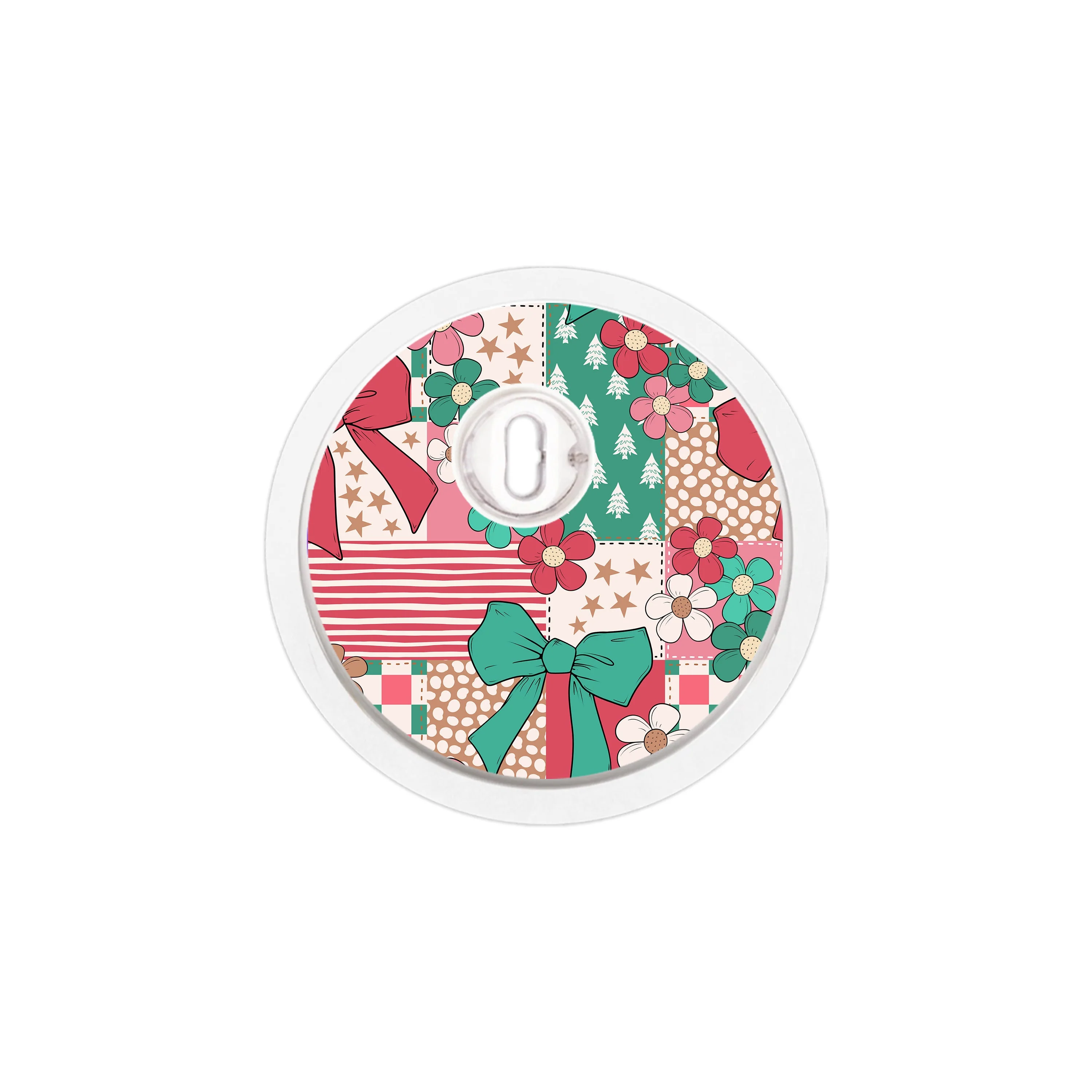 Merry Coquette FreeStyle Libre 3 Plus & Lingo  Sensor Sticker - Pump Peelz