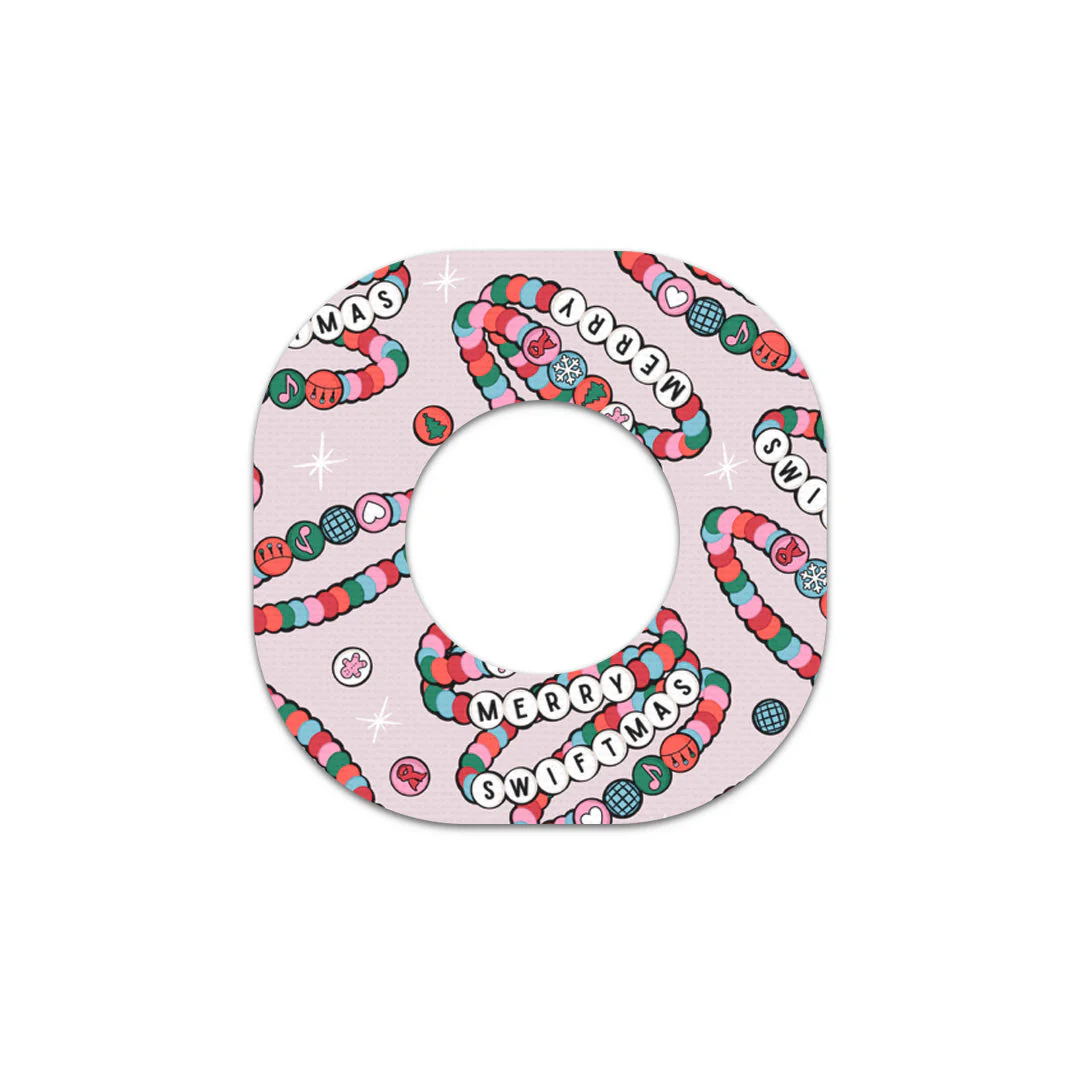 Merry Swiftmas Dexcom G7 and Stelo Patch Tape - Pump Peelz - Image 2