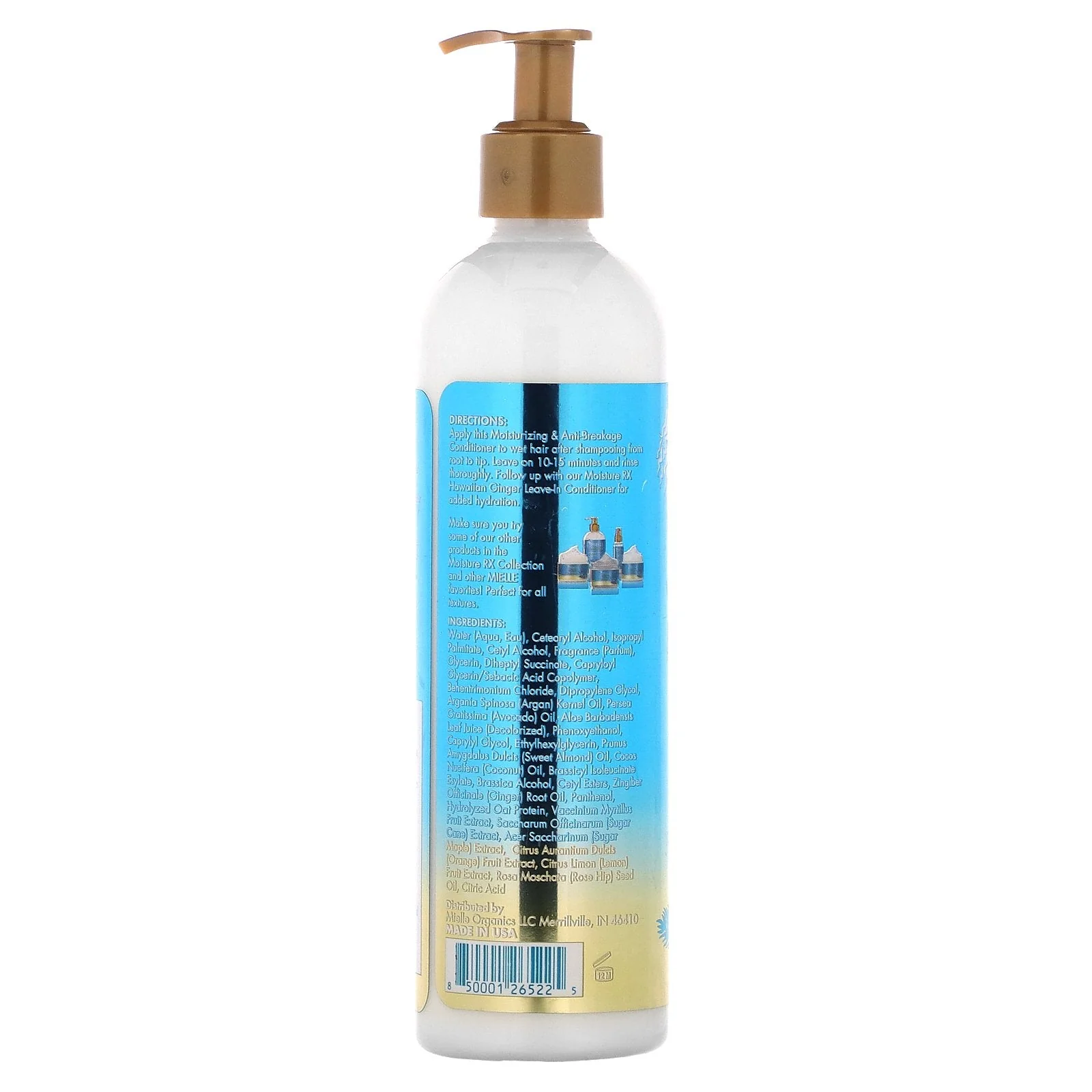 Mielle Moisture RX Hawaiian Ginger Moisturizing & Anti-Breakage Conditioner - Image 2