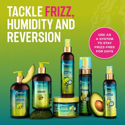 Mielle Organics Avocado & Tamanu Anti-Frizz Mousse 7.5 fl oz - New - Image 5