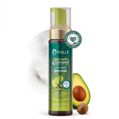 Mielle Organics Avocado & Tamanu Anti-Frizz Mousse 7.5 fl oz - New - Image 8