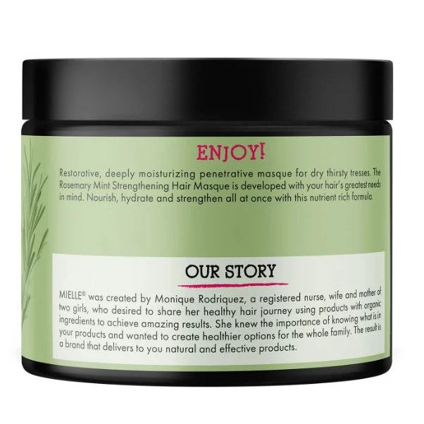 Mielle Rosemary Mint Strengthening Hair Masque - Image 3