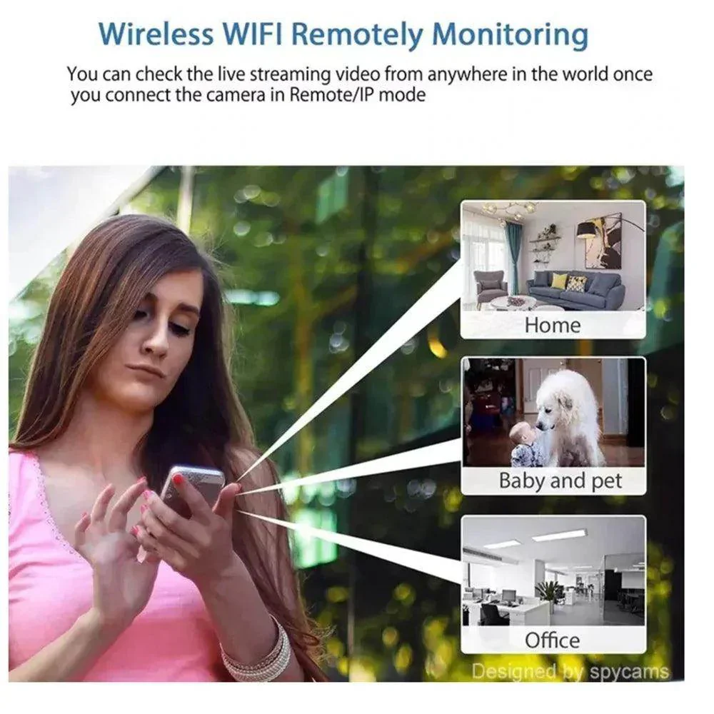 Mini Camera WiFi Night Vision Audio Video Recorder Spy Cam - Image 6