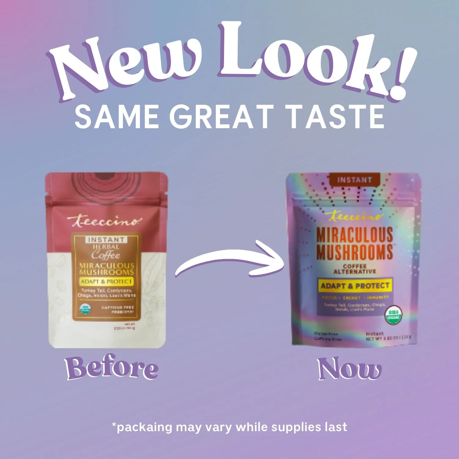 Miraculous Mushrooms® Adapt & Protect Instant Herbal Coffee - Image 4
