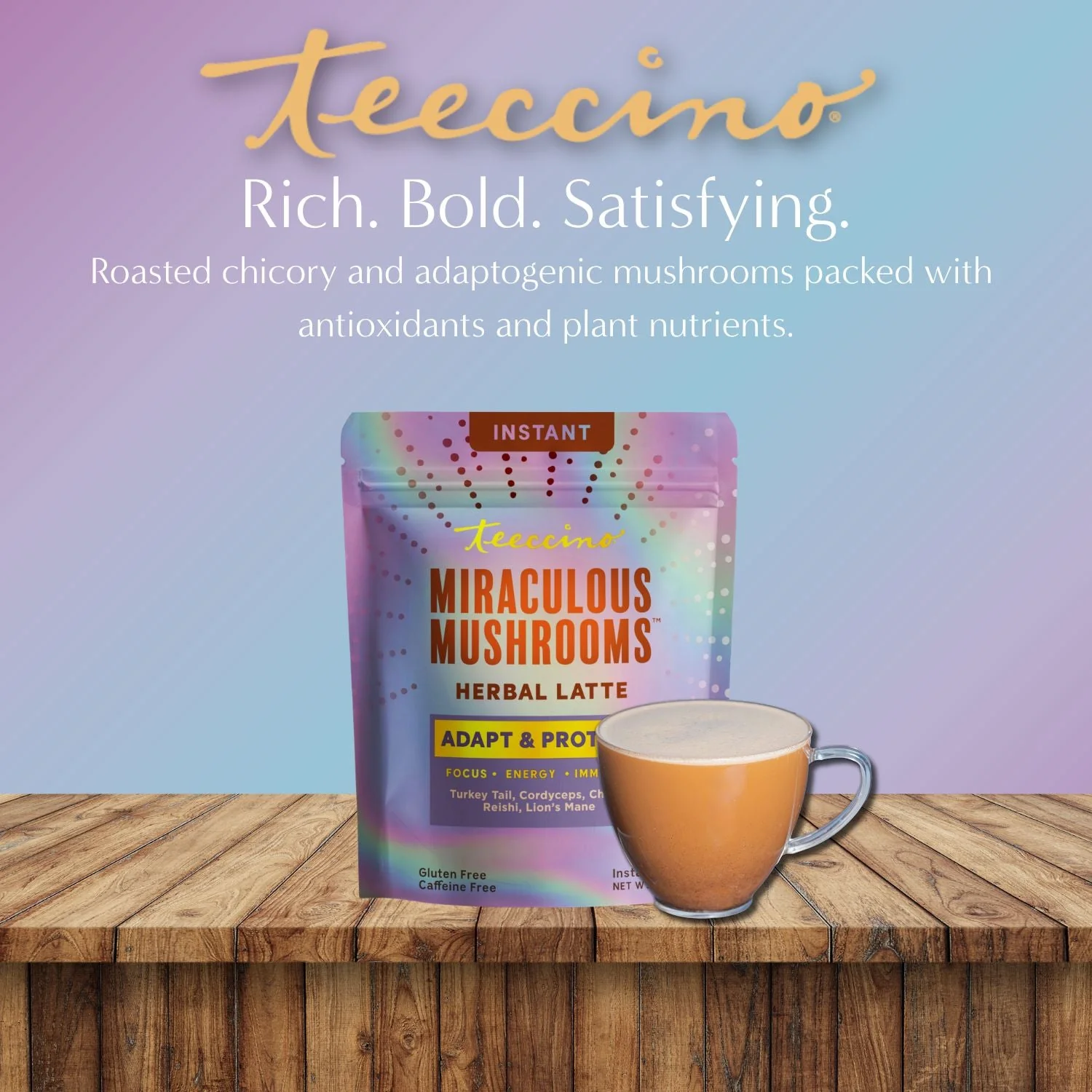 Miraculous Mushrooms® Adapt & Protect Instant Herbal Latte - Image 7