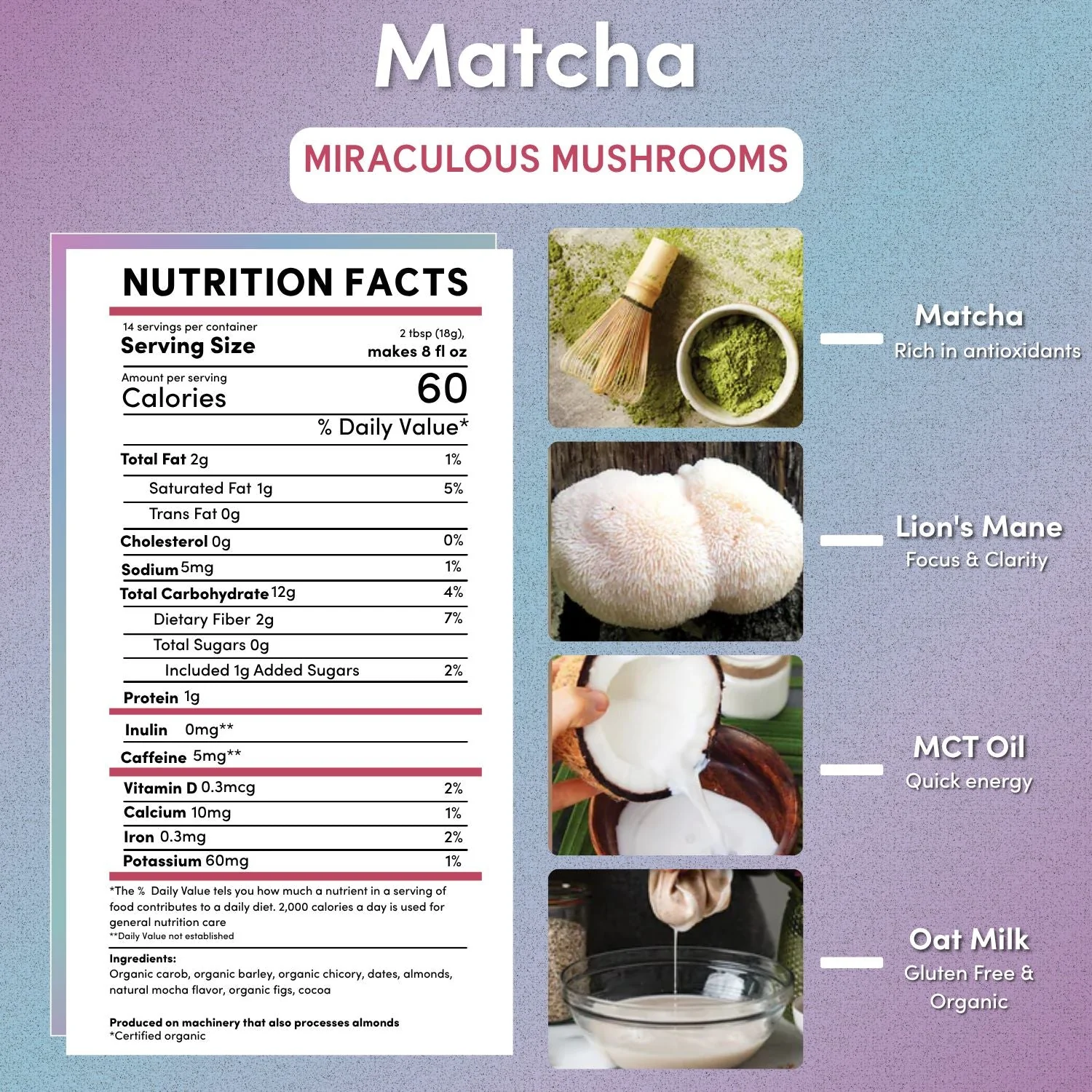 Miraculous Mushrooms® Matcha Latte - Image 5
