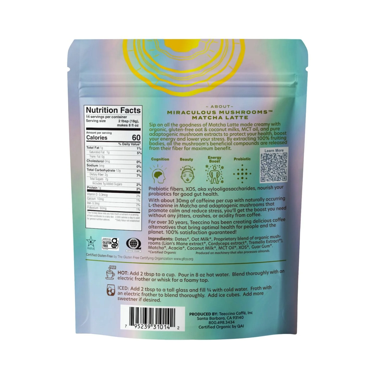 Miraculous Mushrooms® Matcha Latte - Image 8