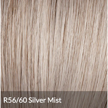 Modern Flair Wig Color R56/60 Silver Mist - Hairdo Wigs Mid-Length Layered Soft Wave Bob TrU2Life Heat Friendly Synthetic - Image 2