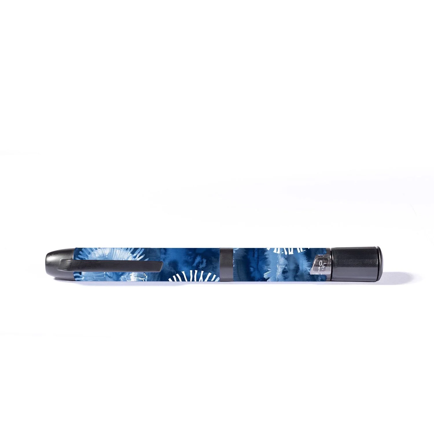 Monochrome Blue Tie Dye InPen - Smart Insulin Pen