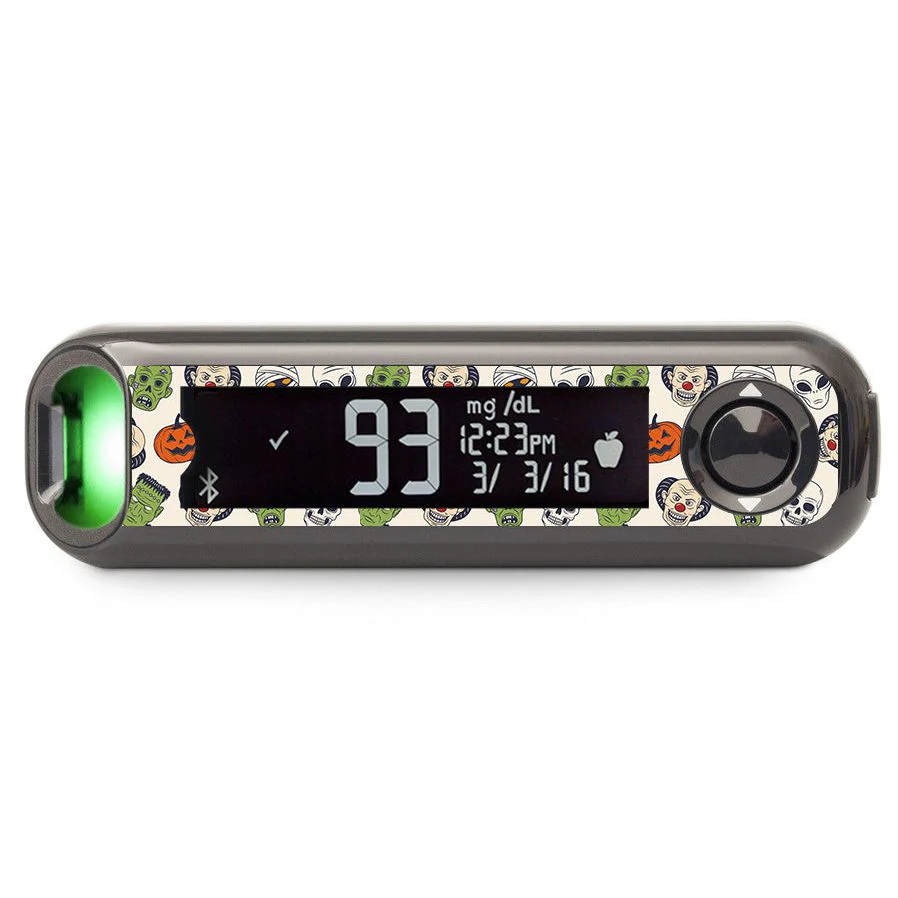 Monster Mash Bayer Contour© Next One Glucometer Sticker - Pump Peelz