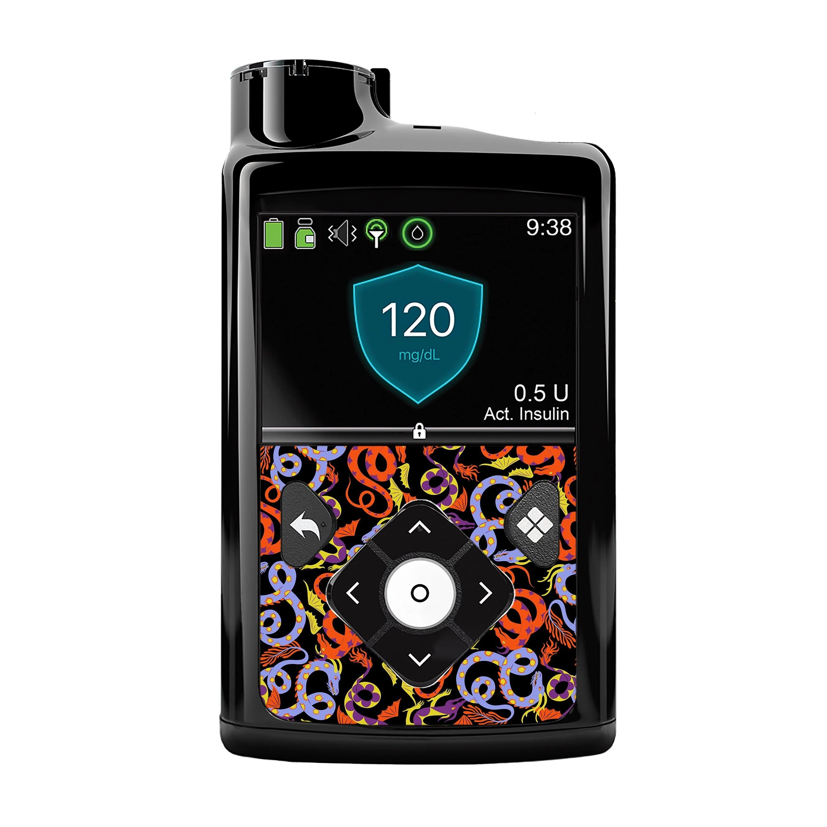 Mystic Dragons Sticker for Medtronic MiniMed 770G & 780G - Image 2