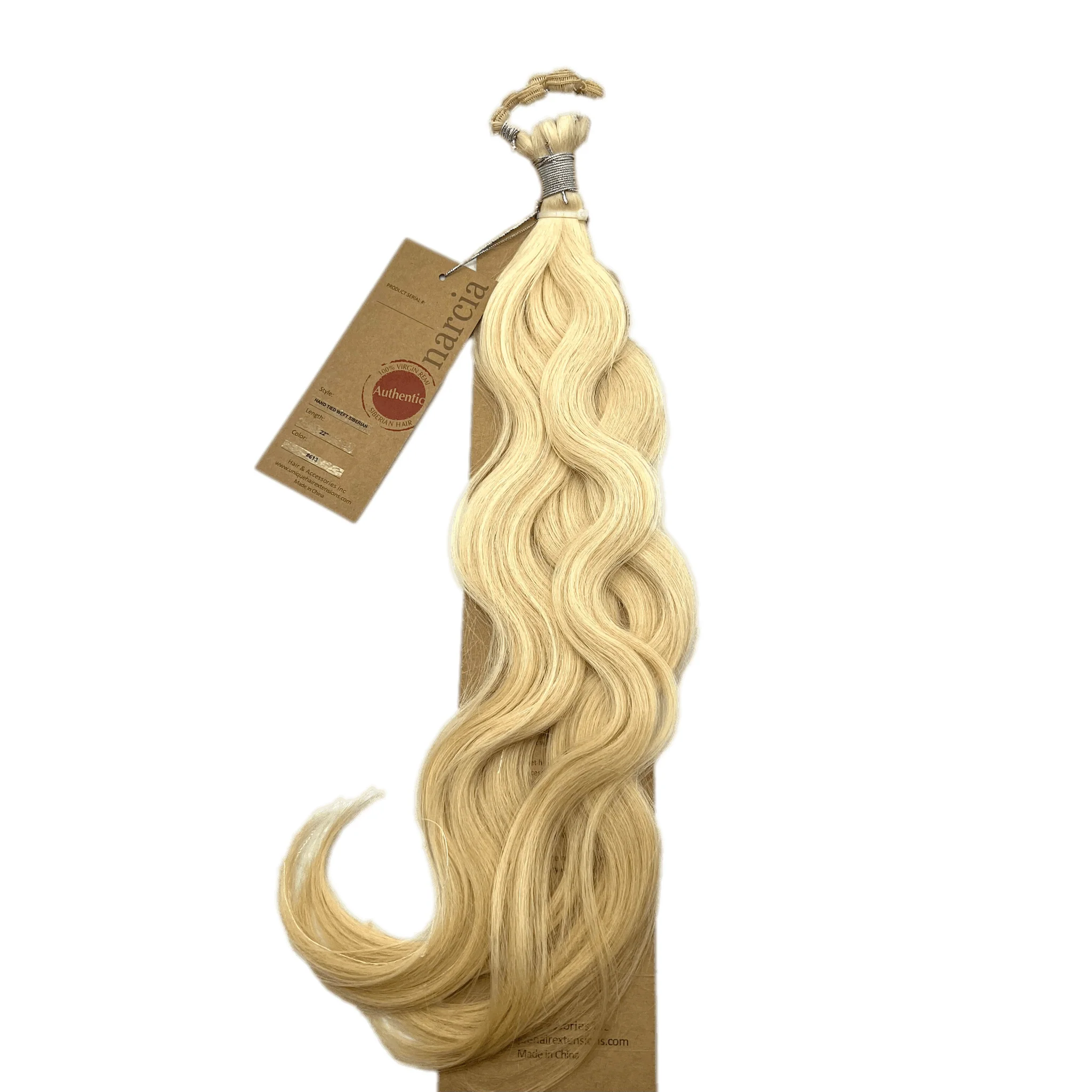 Narcia Remy Siberian -Hand Tied Weft 22''(100g) - Image 12