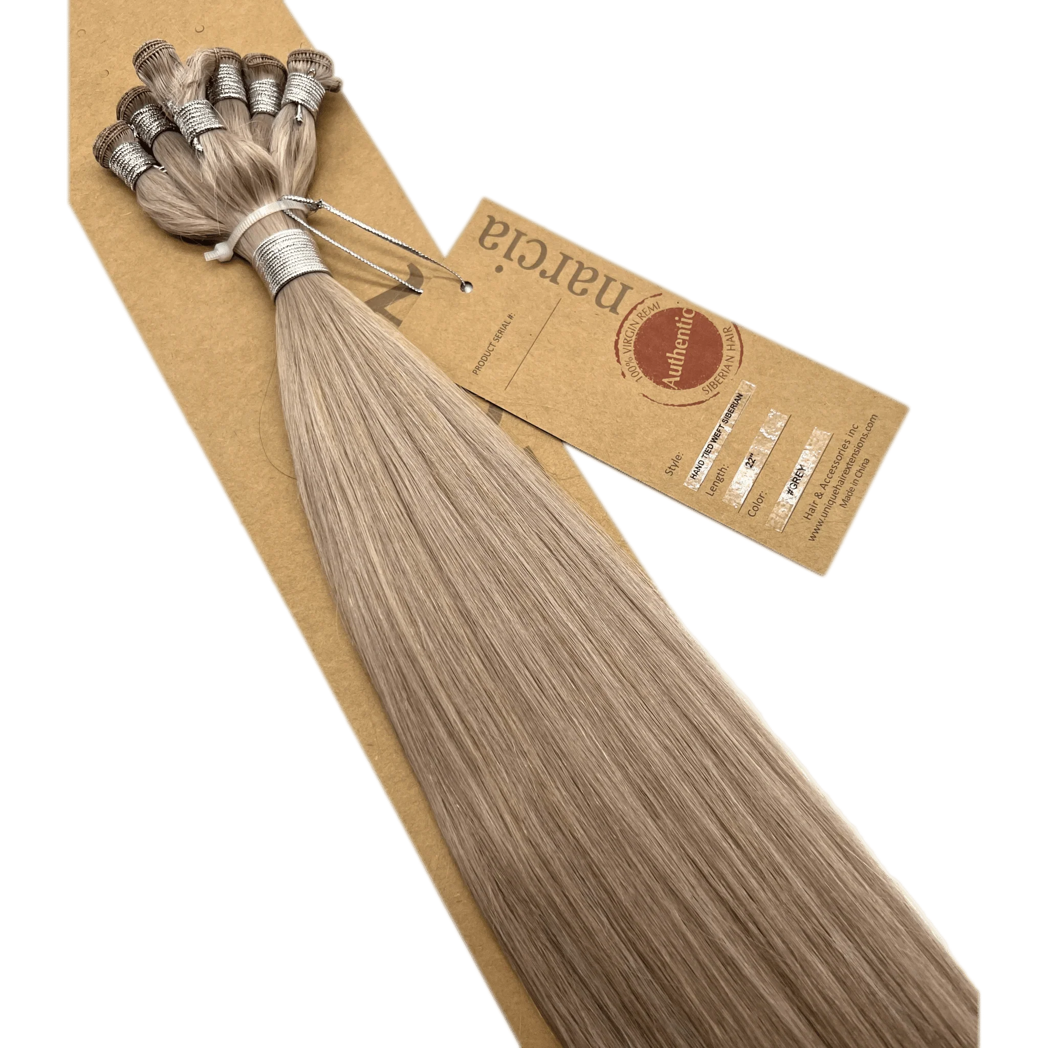 Narcia Remy Siberian -Hand Tied Weft 22''(100g) - Image 13