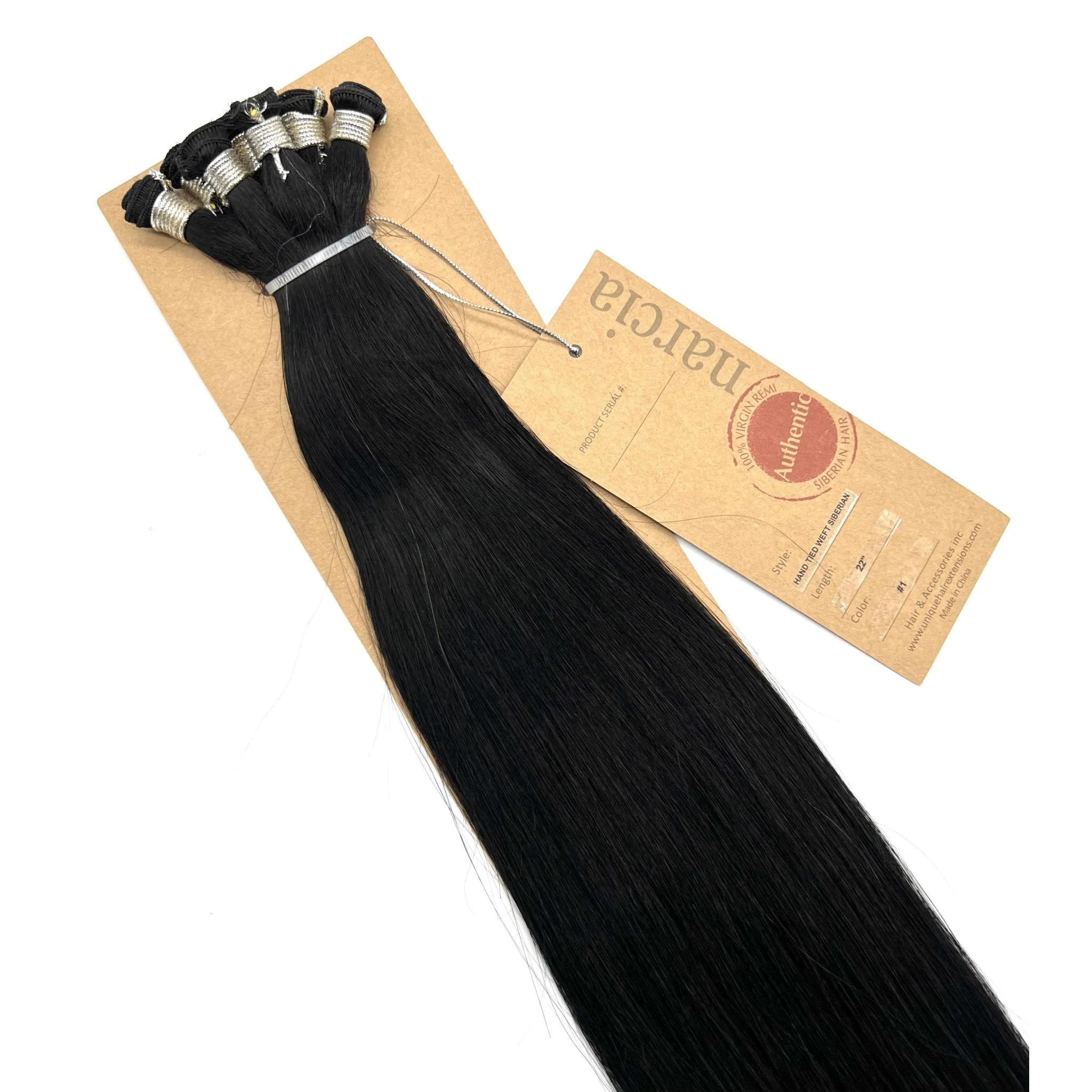 Narcia Remy Siberian -Hand Tied Weft 22''(100g) - Image 3