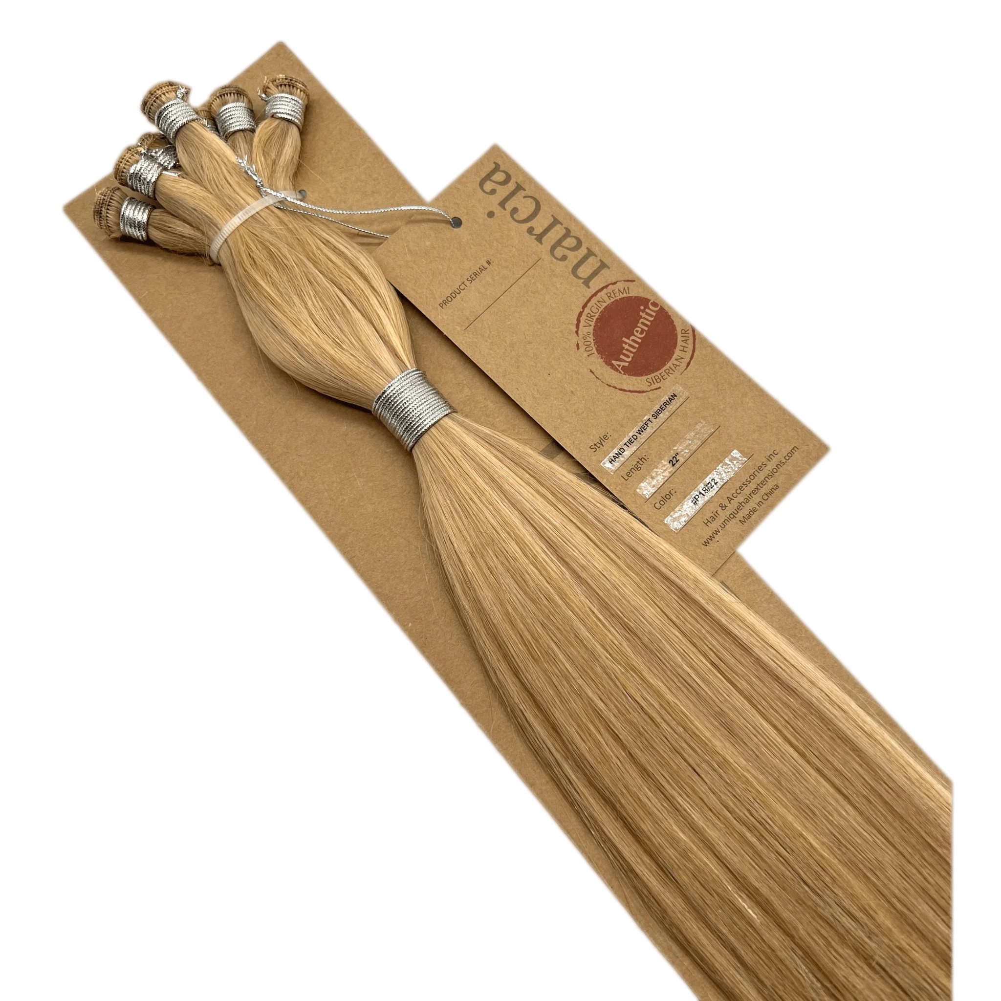 Narcia Remy Siberian -Hand Tied Weft 22''(100g) - Image 4
