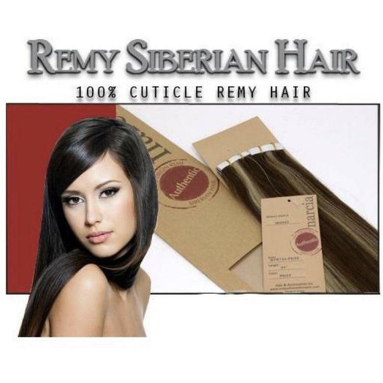 Narcia Remy Siberian - Tape - 18" ( 40 pieces)