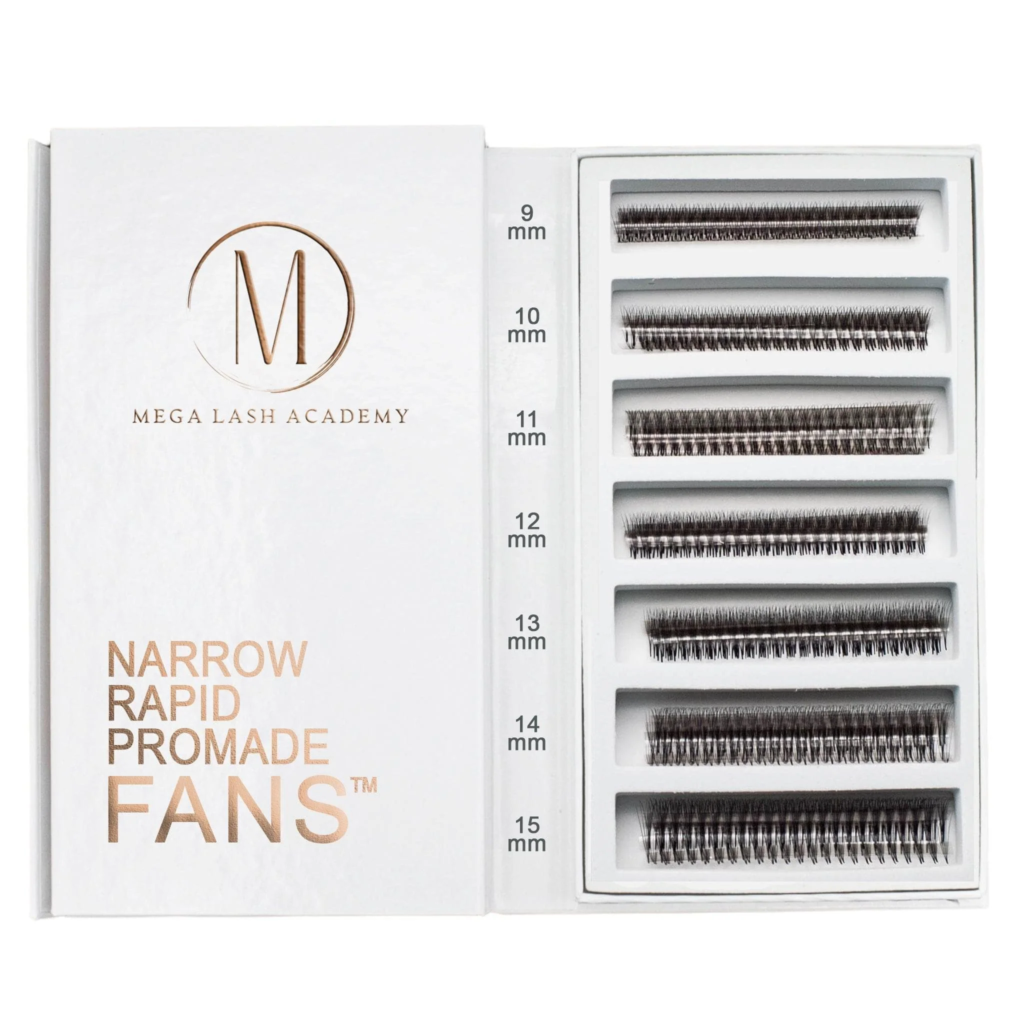 Narrow 5D Rapid Promade Fans® - 1050 Fans
