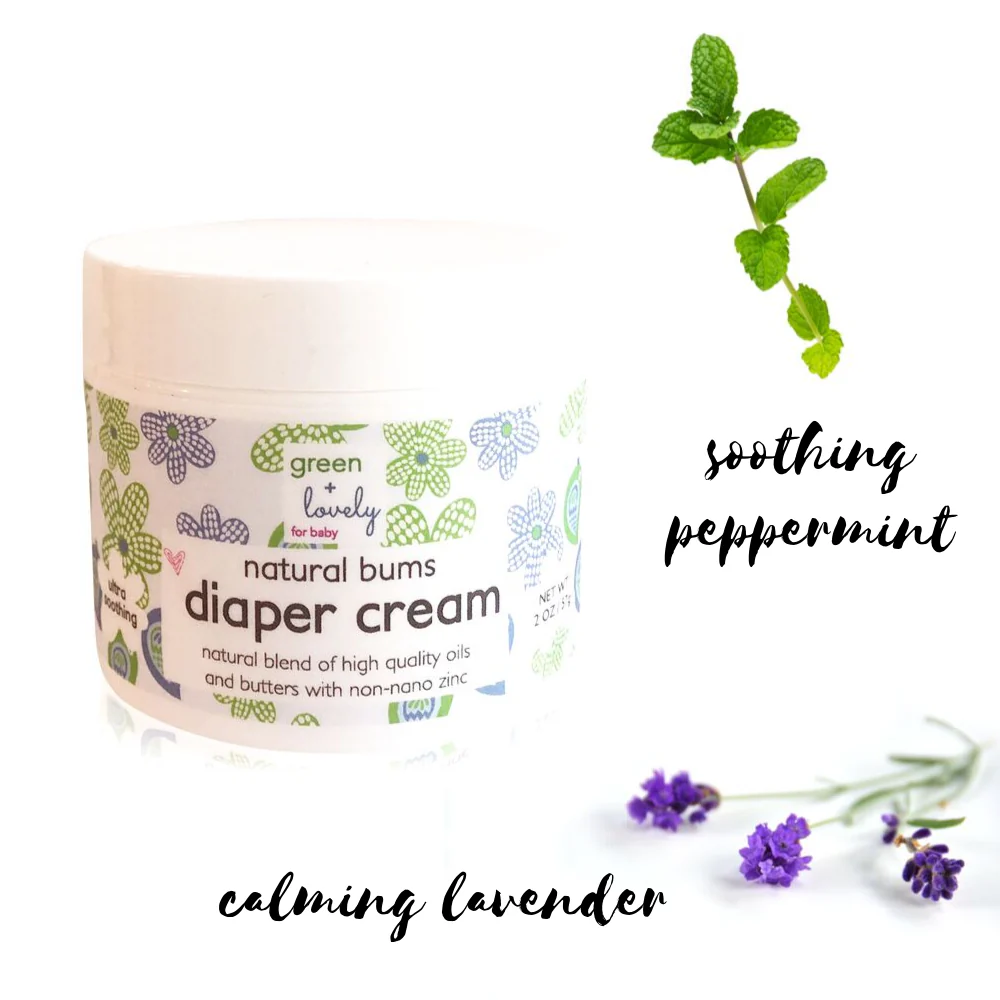 Natural Bums Diaper Rash Cream - Effective Natural Diaper Cream - 2 oz. - Image 3