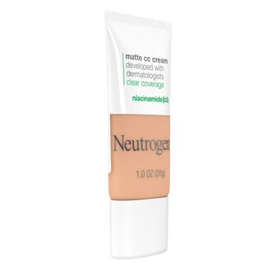 Neutrogena Clear Coverage Flawless Matte Color Correcting Cream, Full-Coverage 4.0 Sand - New - Image 4