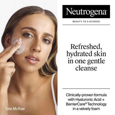 Neutrogena Hydro Boost Hydrating Gel Facial Cleanser Hyaluronic Acid 16 fl oz - New - Image 9