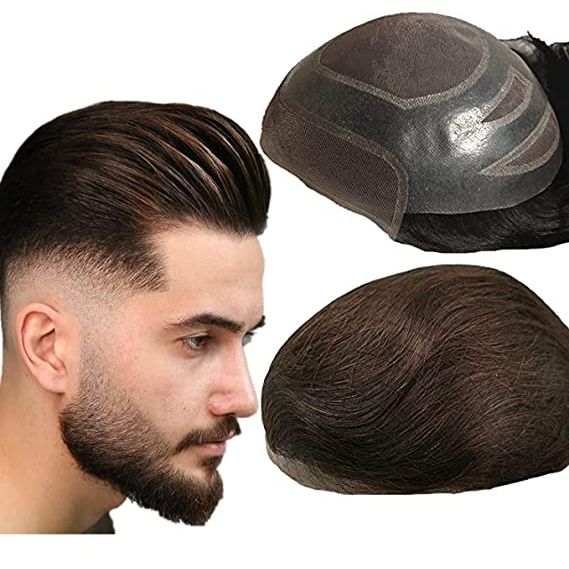 New! FPM Toupee for men 100% Human Hair
