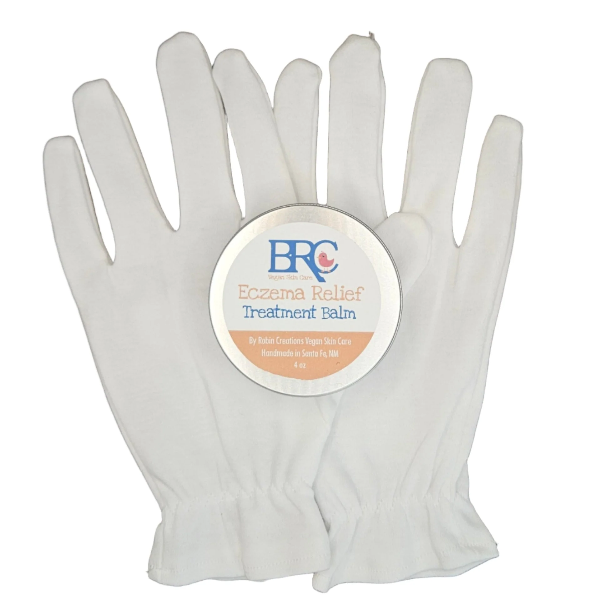 New! Intense Eczema Healing Balm + Cotton Gloves Set - Adult & Children Sizes - Image 3