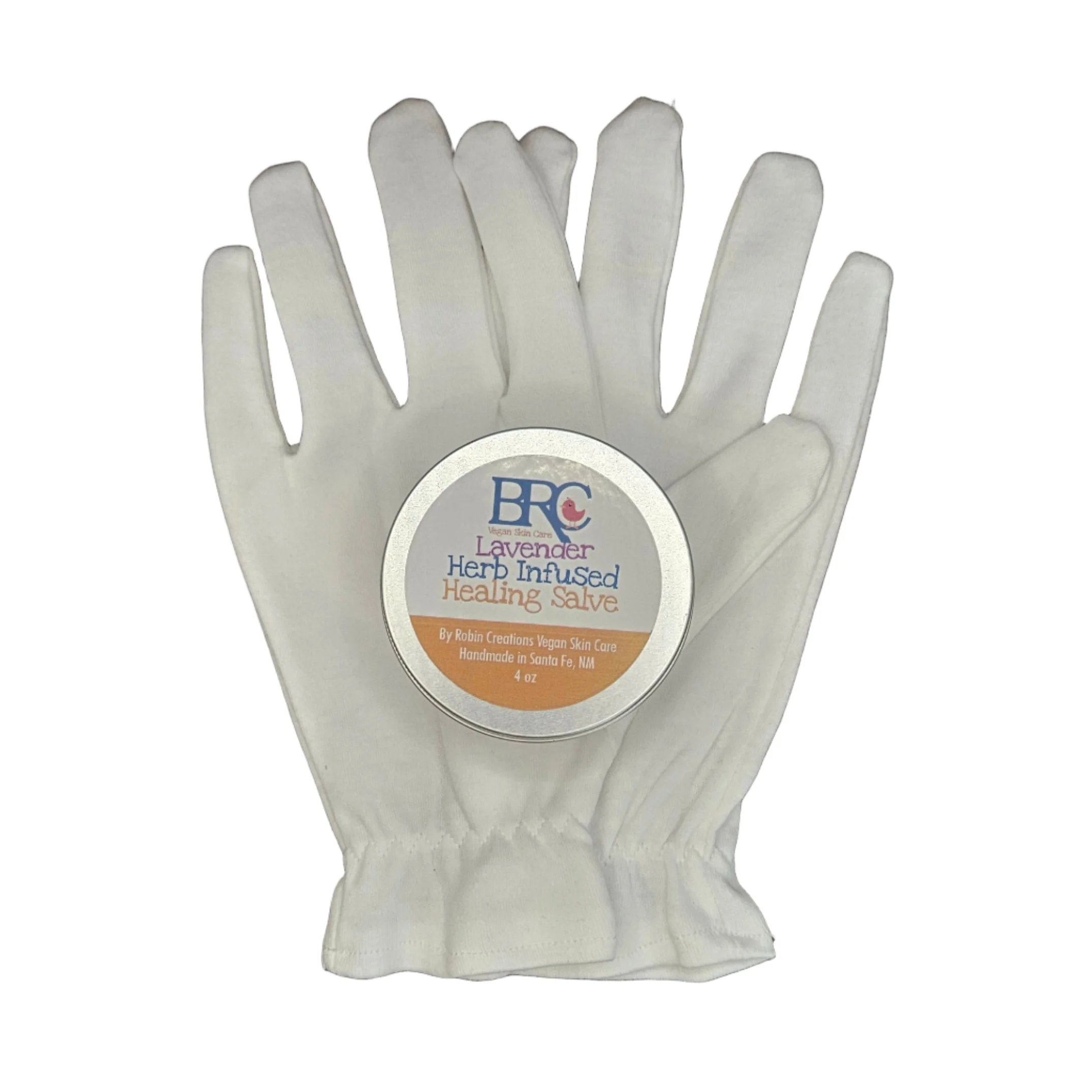 New! Intense Herb-Infused Healing Balm + Cotton Gloves Set - Adult & Children Sizes