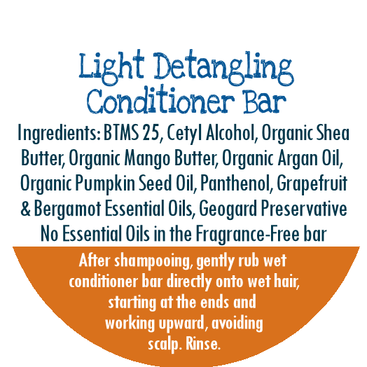 New! Light Detangling Natural Hair Conditioner Bar - Image 2