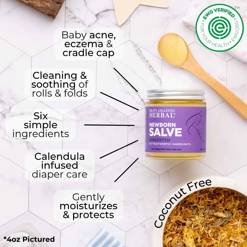 Newborn Salve, Calendula Ointment For Babies - Image 2