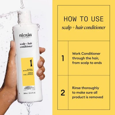 Nioxin System 1 Therapy Conditioner 10.1 fl oz - New - Image 6
