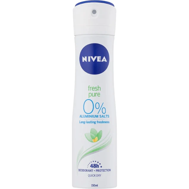 Nivea Fresh and Pure Womens Deodorant Spray 150ml