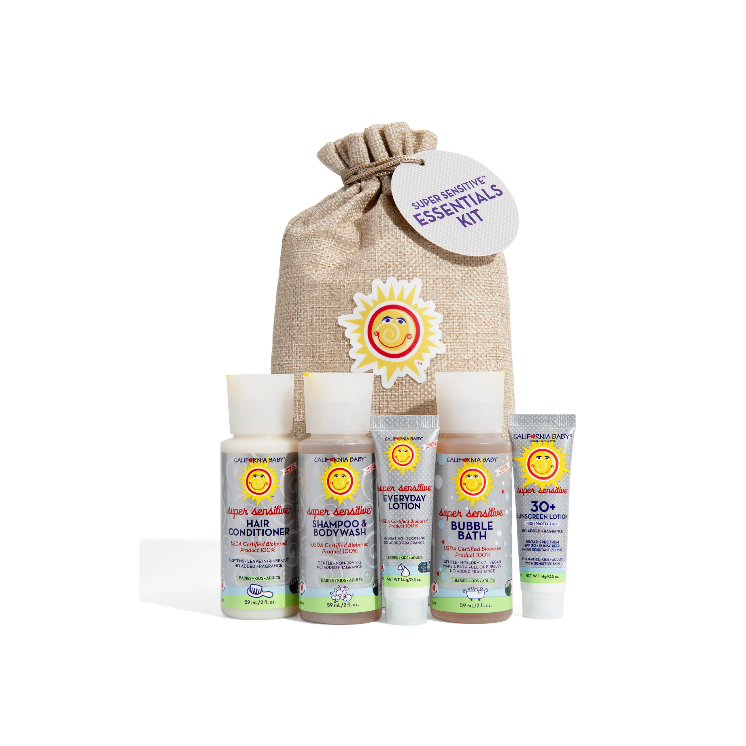 (No Fragrance) Super Sensitive™ Essentials Kit