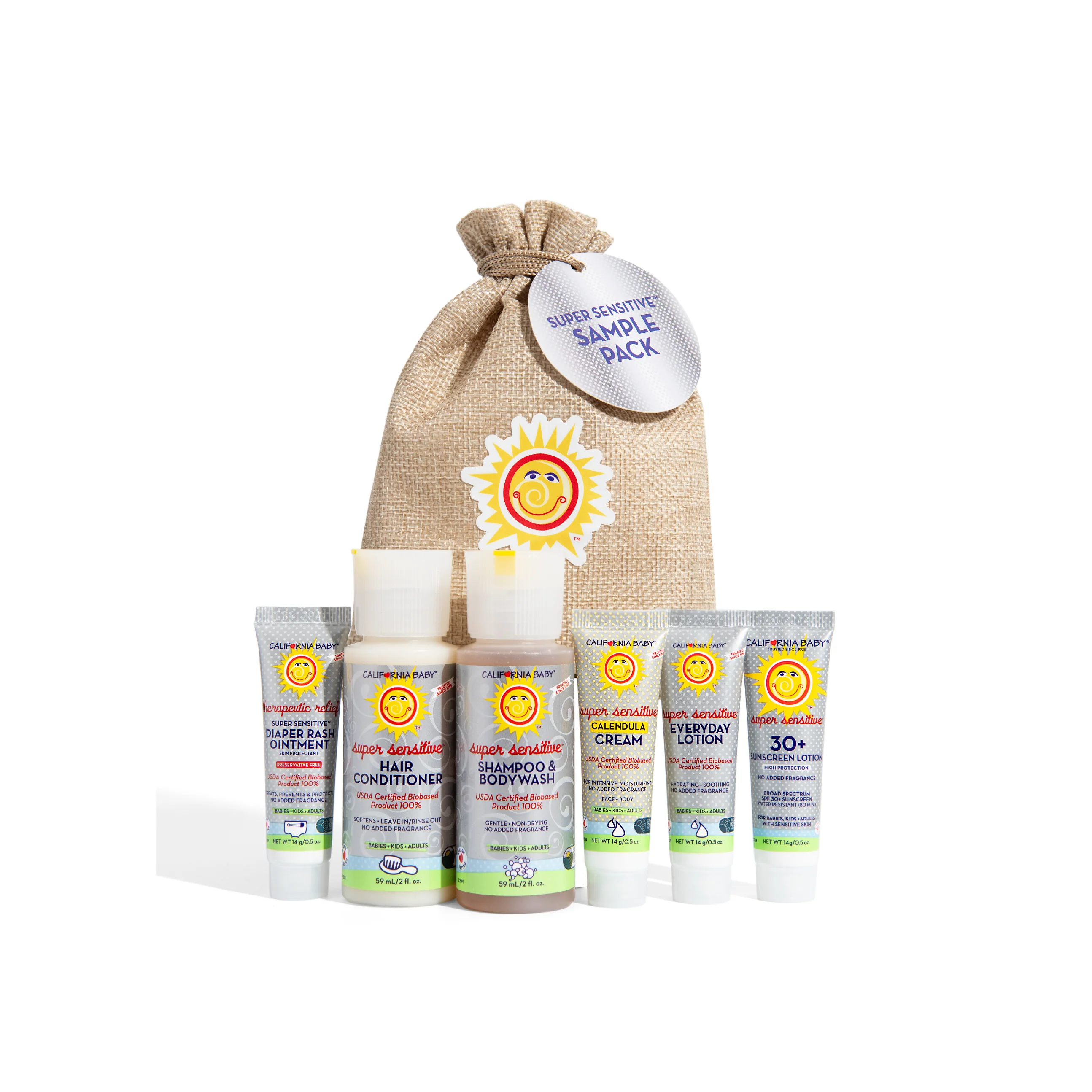 (No Fragrance) Super Sensitive™ Sample Pack